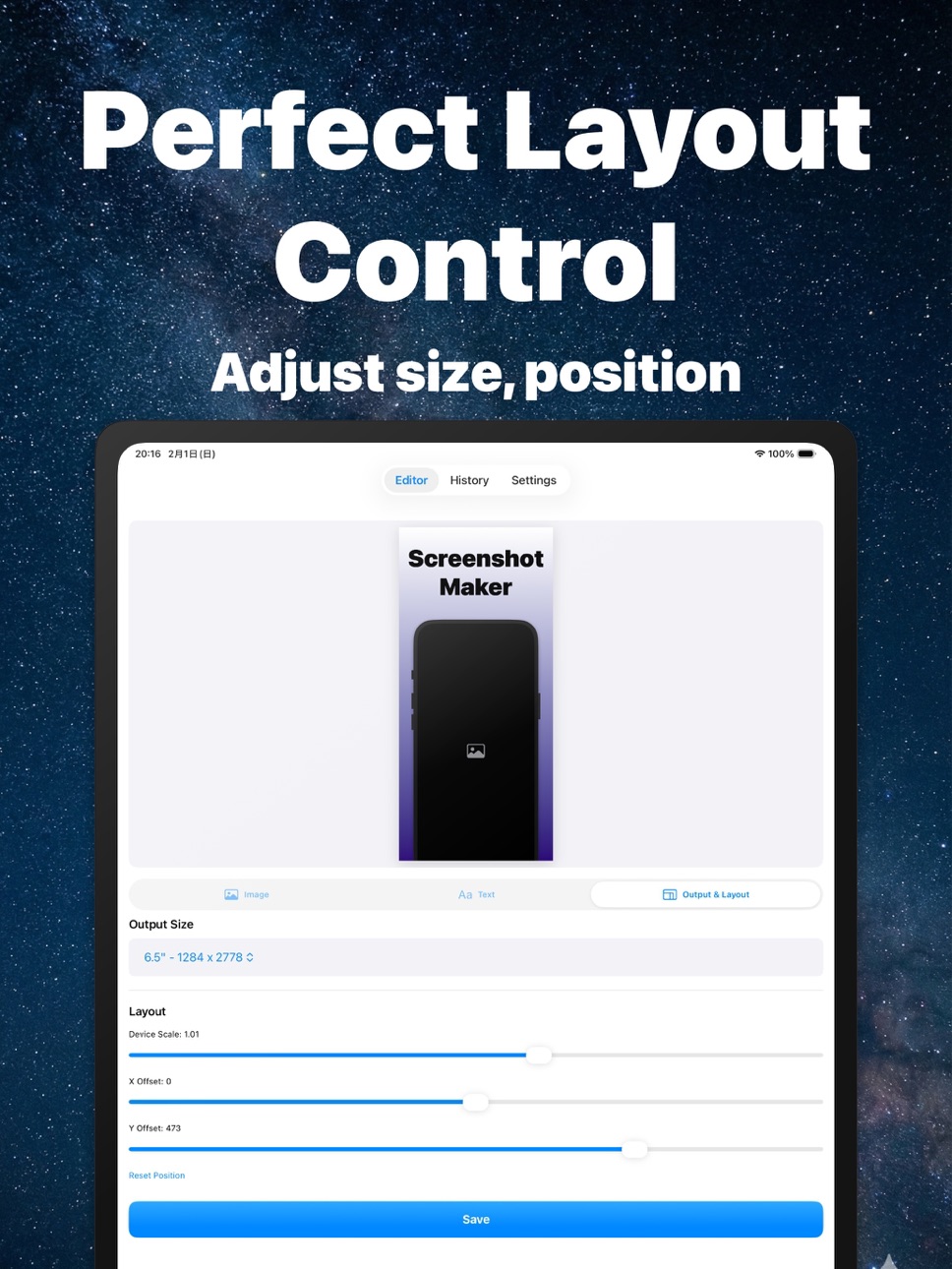 iPad screenshot