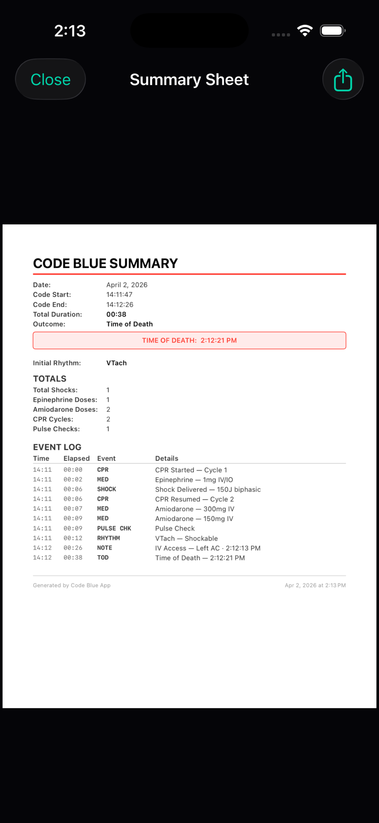 Code Blue PRO screenshot 8