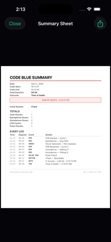Code Blue PRO Screenshot 8 of 8