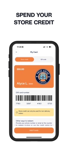 Press Ahead Coffee screenshot