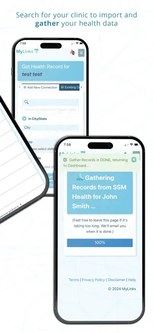 MyLinks Personal Health Record screenshot 3