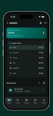 Sabbih - Tasbih, Dhikr, Prayer screenshot