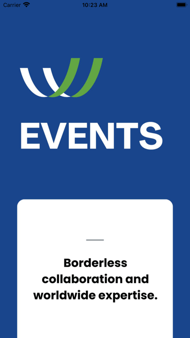World Law Group Events Screenshot