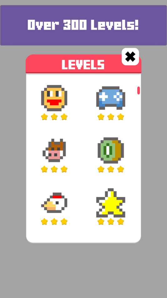 #2. Pixel Art Puzzle Coloring Game (iOS) 来自: Matthew Spenn