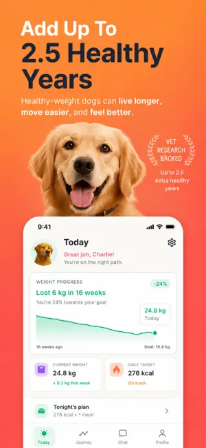 PupShape: Dog Weight Loss Plan screenshot 1