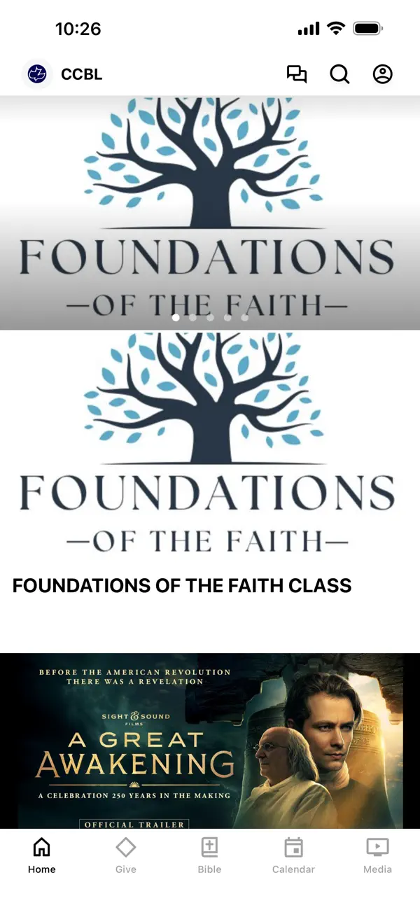 Screenshot #1 pour Calvary Chapel Breath of Life