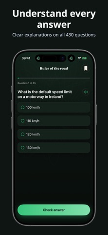 Theory Test Ireland DTT 2026 iPhone screenshot
