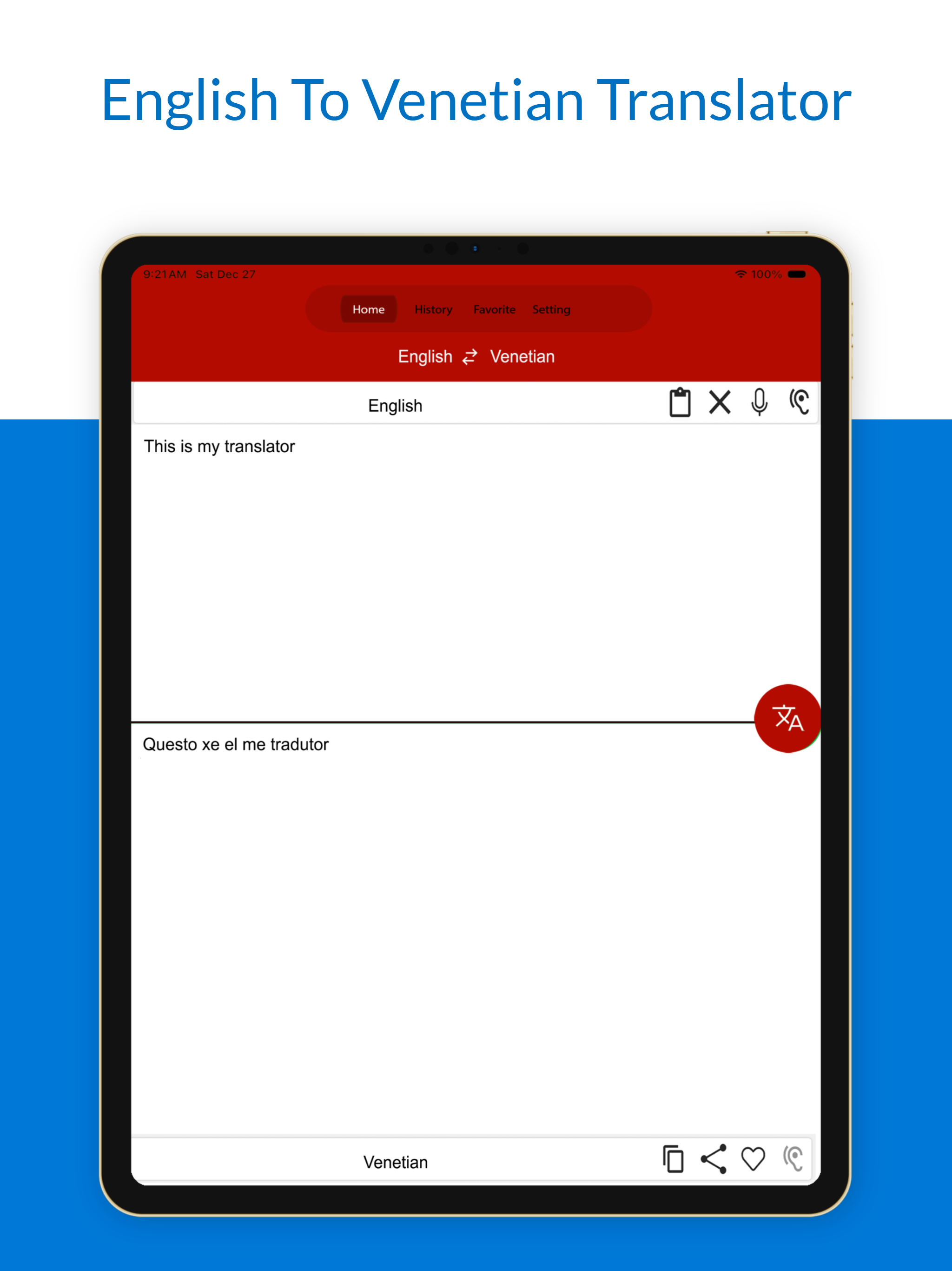 English To Venetian Translator screenshot 8