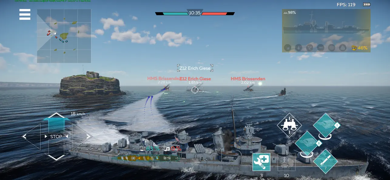 #3. War Thunder Mobile (iOS) De: GAIJIN NETWORK LTD
