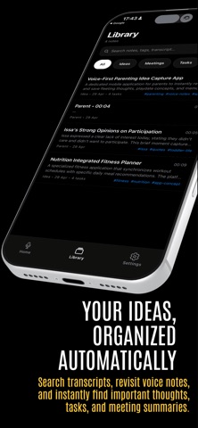 AI Voice Notes - ThoughtSnap Screenshot 3 of 4