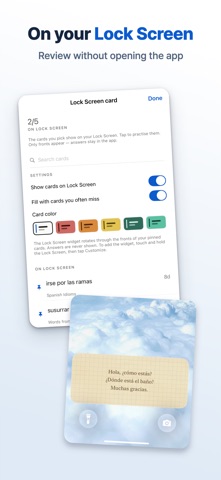 Memento: Flashcard Maker Screenshot 6 of 6