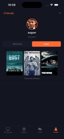 Cliffhanger — TV iPhone screenshot
