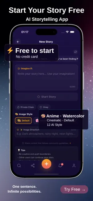 Imagine If - AI Story Writer screenshot 4
