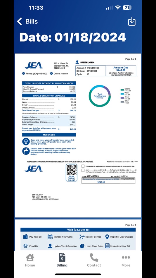 #6. My JEA (iOS) Podle: KUBRA Data Transfer