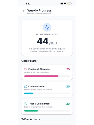 Reconnect: Couples Therapy AI iPad screenshot