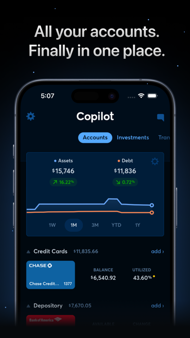 Copilot: Track & Budget Money Screenshot