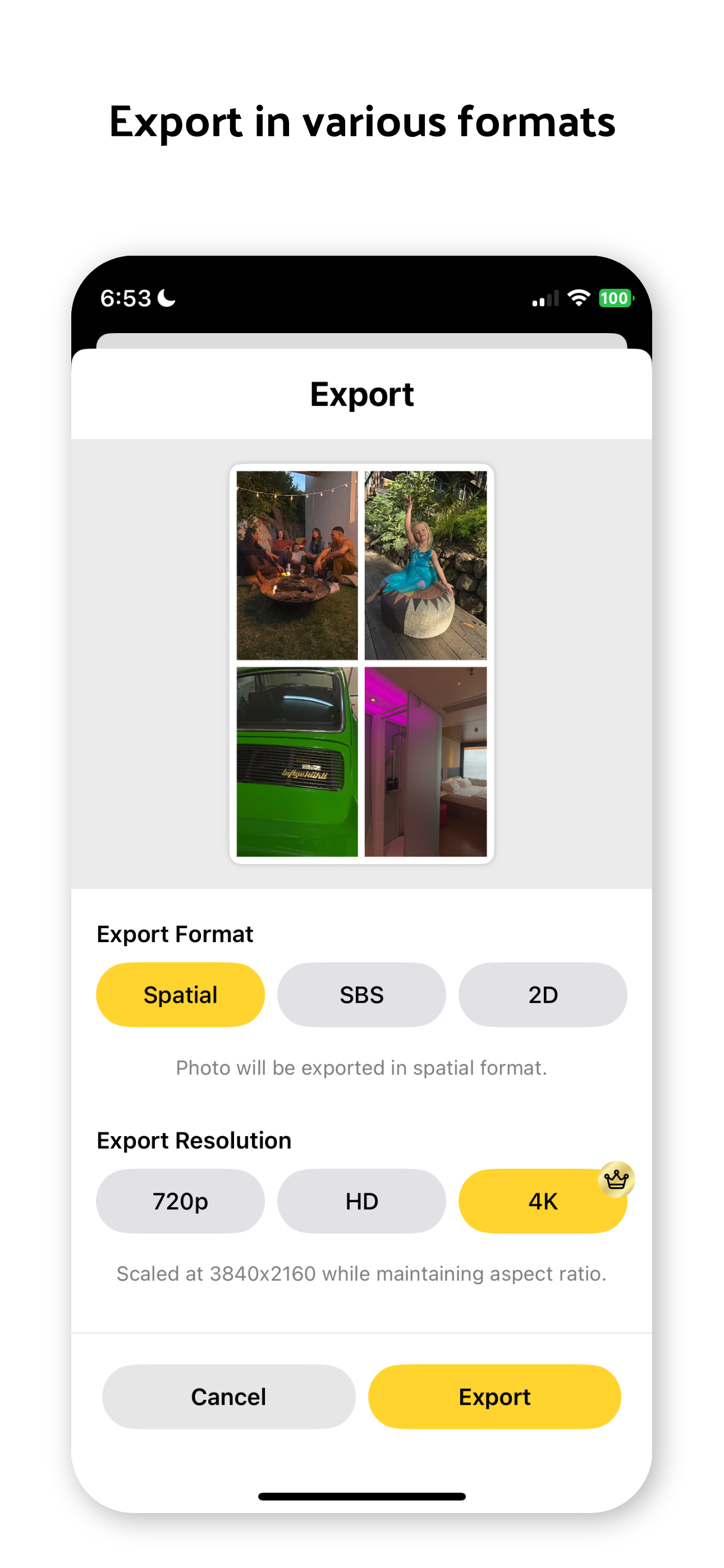 Spatial Collage - Photo Maker