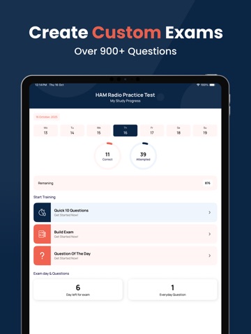 HAM Radio Practice Test iPad screenshot