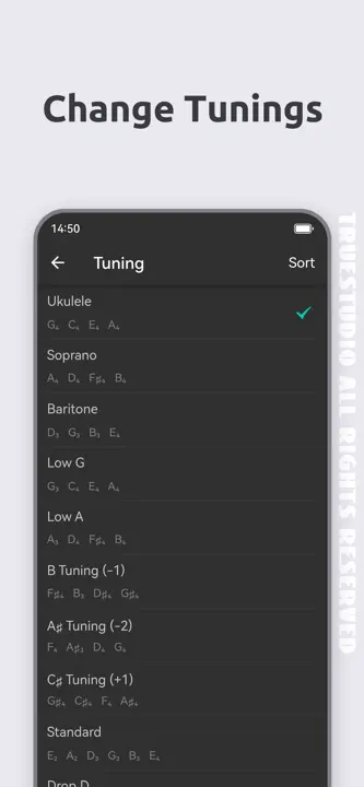 Ukulele Tuner - TrueStudio: Screenshot 5 von 7