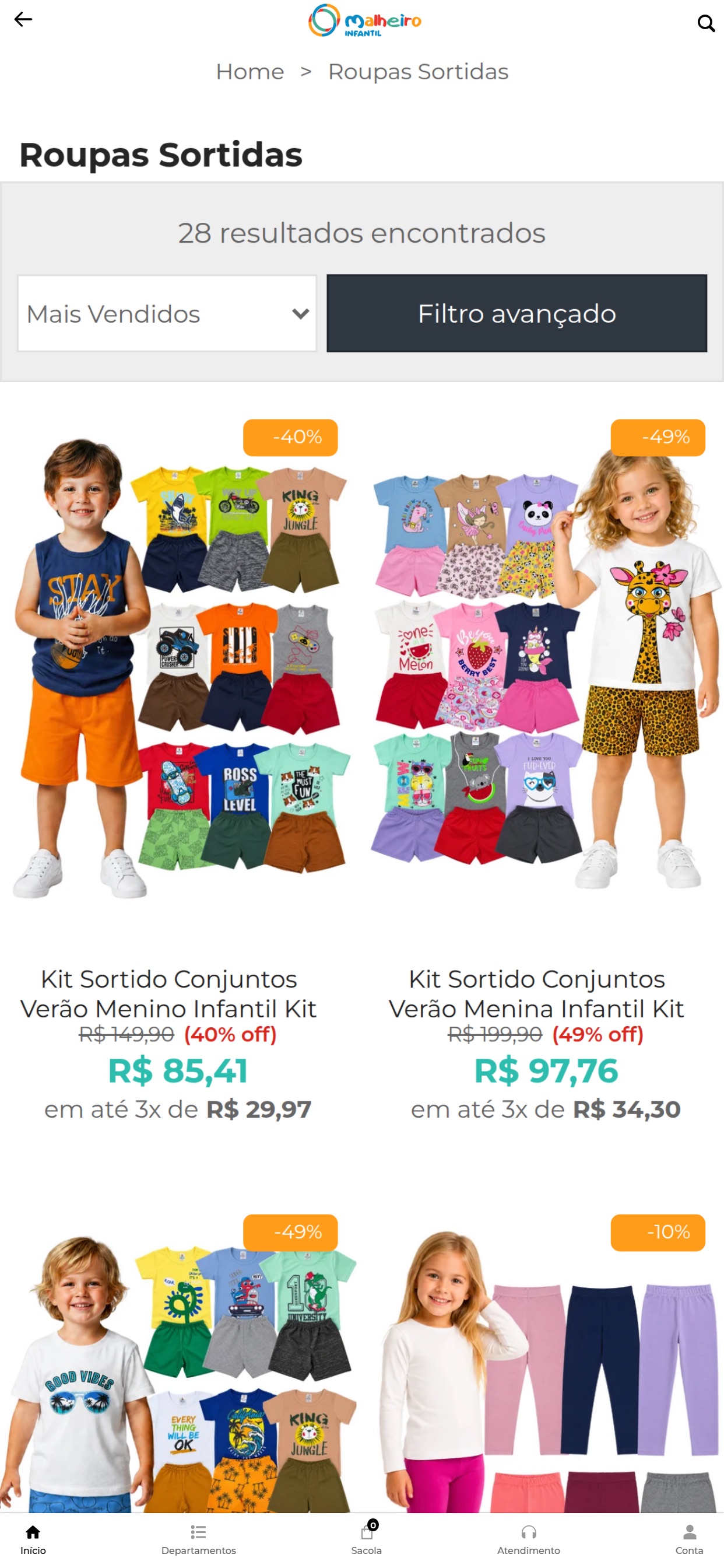 Screenshot 2 of Malheiro Infantil