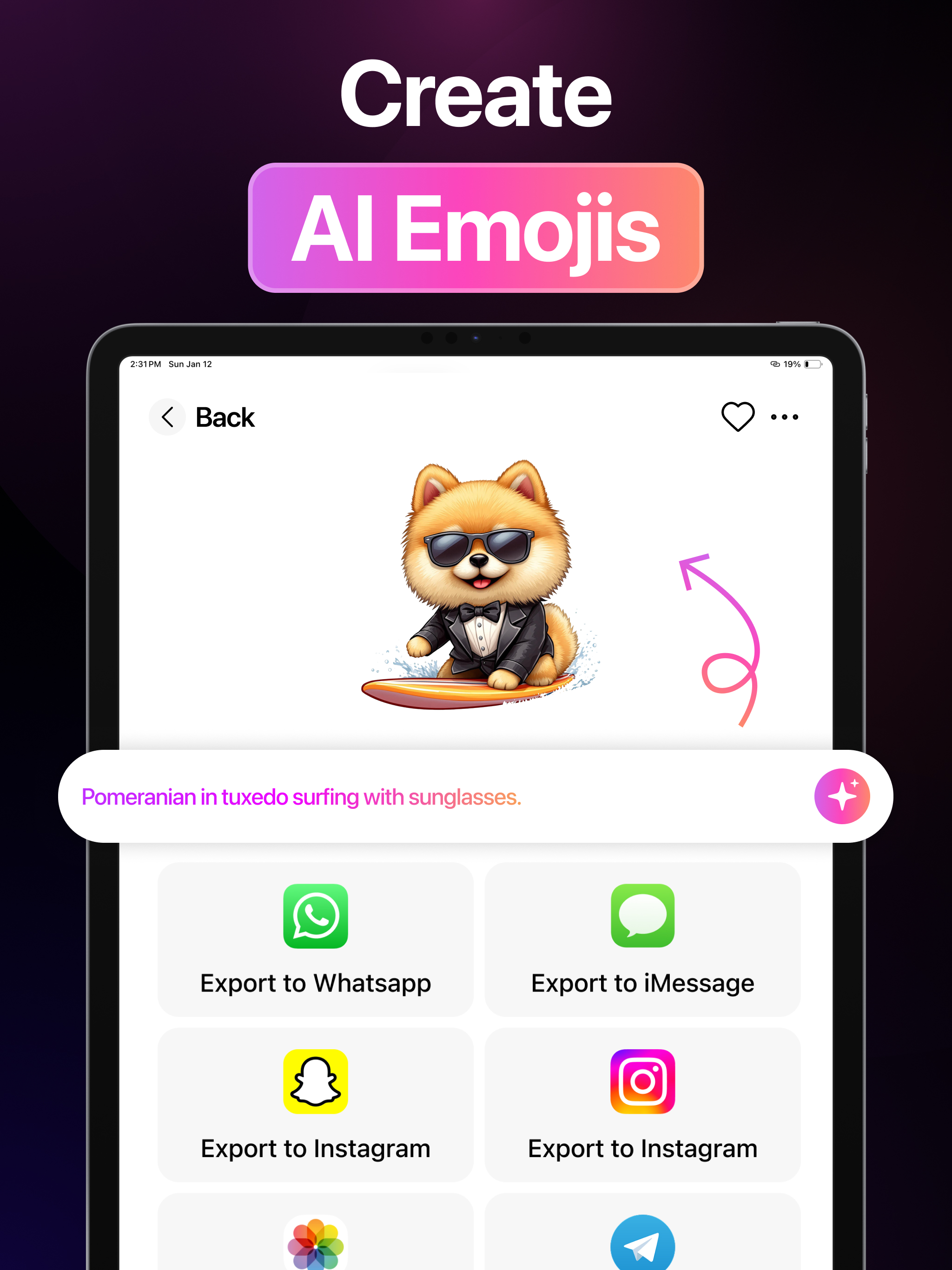 AI Emoji Maker - Gmoji App screenshot 8