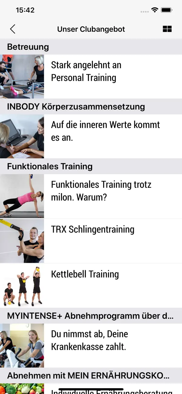 Screenshot #2 pour MOVERI FITNESS