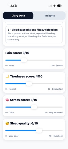 IBD Symptom Logger Screenshot 8 of 10