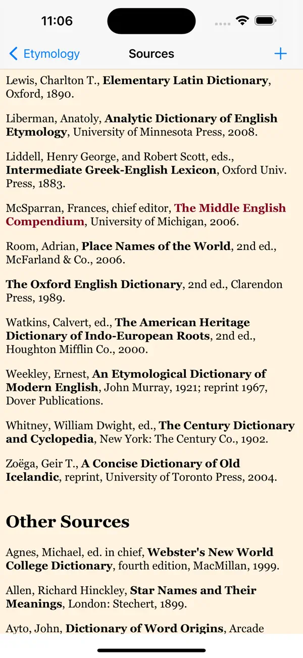 #5. Etymology Dictionary (iOS) Von: 斌 虞