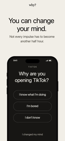 why? – screen time control Screenshot 2 of 6
