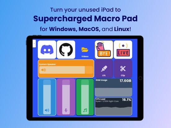 Screenshot #4 pour Deckboard PRO: Macropad for PC