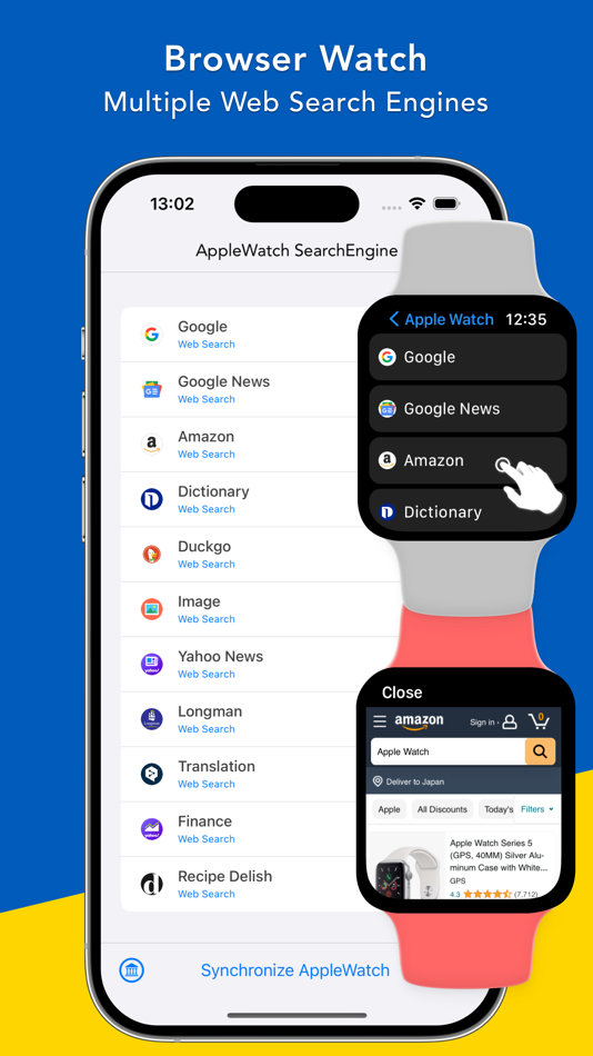 #2. Browser Watch - Wrist Search (iOS) 由: kimihiro kubota