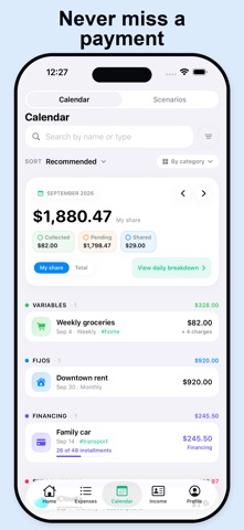 Expenses & Subscriptions Screenshot 5 of 6