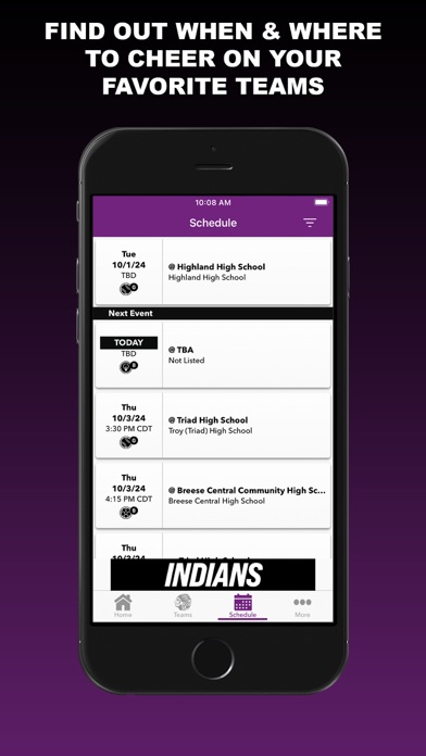 Mascoutah Indians Live Screenshot