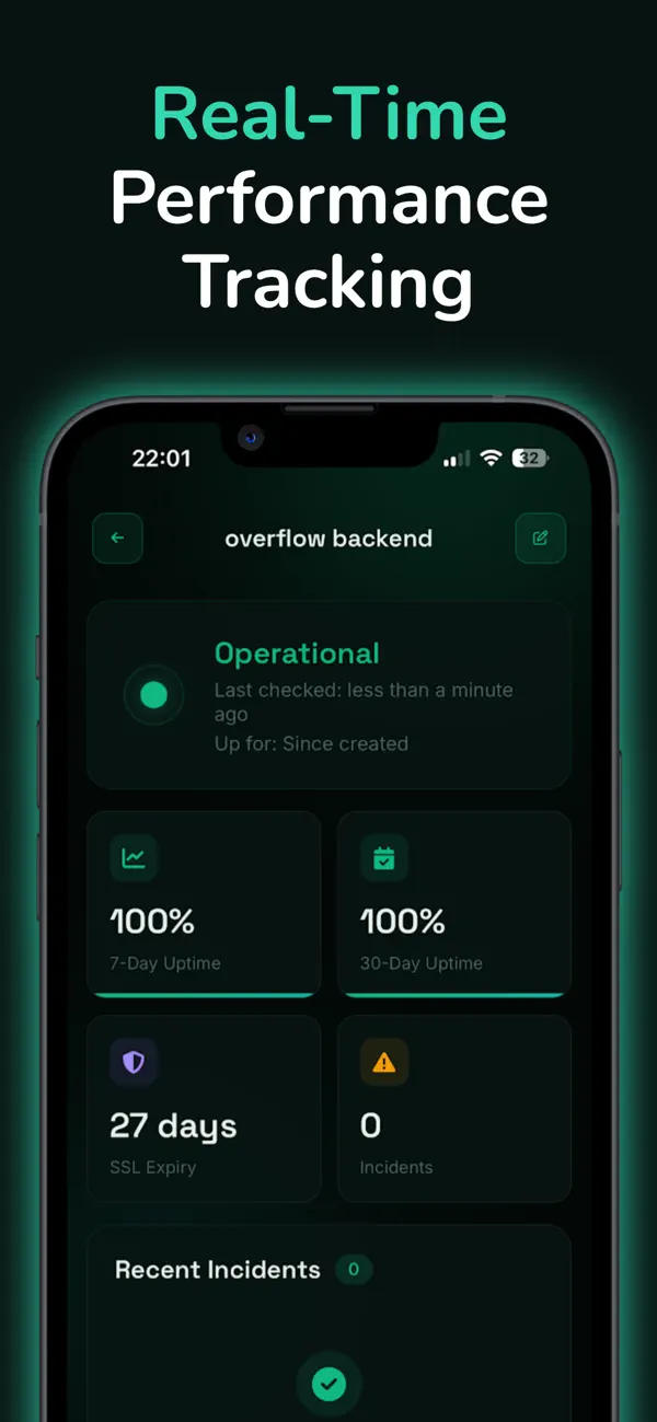 #3. Uptime Checker (iOS) Ved: ADRIAN ALBU