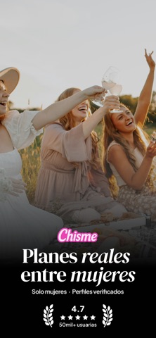 Chisme - Planes entre mujeres screenshot