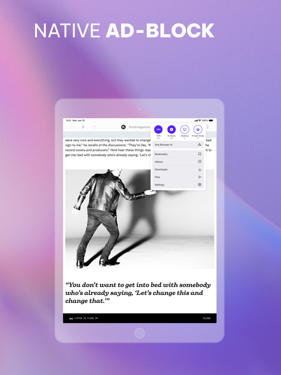 App screenshot