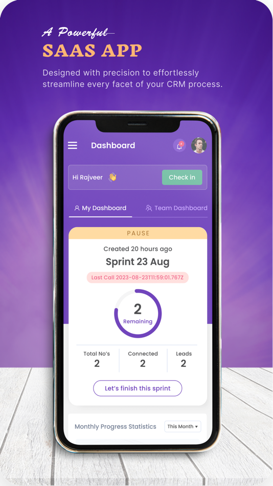 #1. Real Edge CRM (iOS) 由: Ishaan Sharma