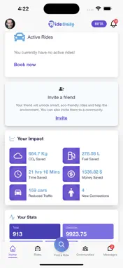 RideUnity: Smart Carpooling screenshot 1