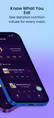 Caloi: Calorie Scanner iPhone screenshot