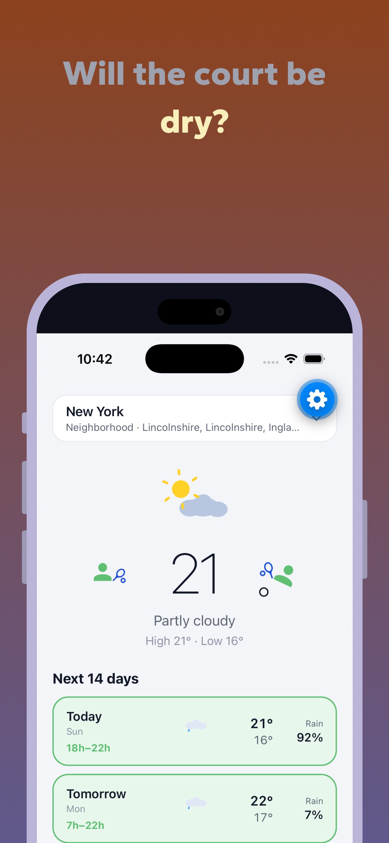 Screenshot 2 of TennisForecast