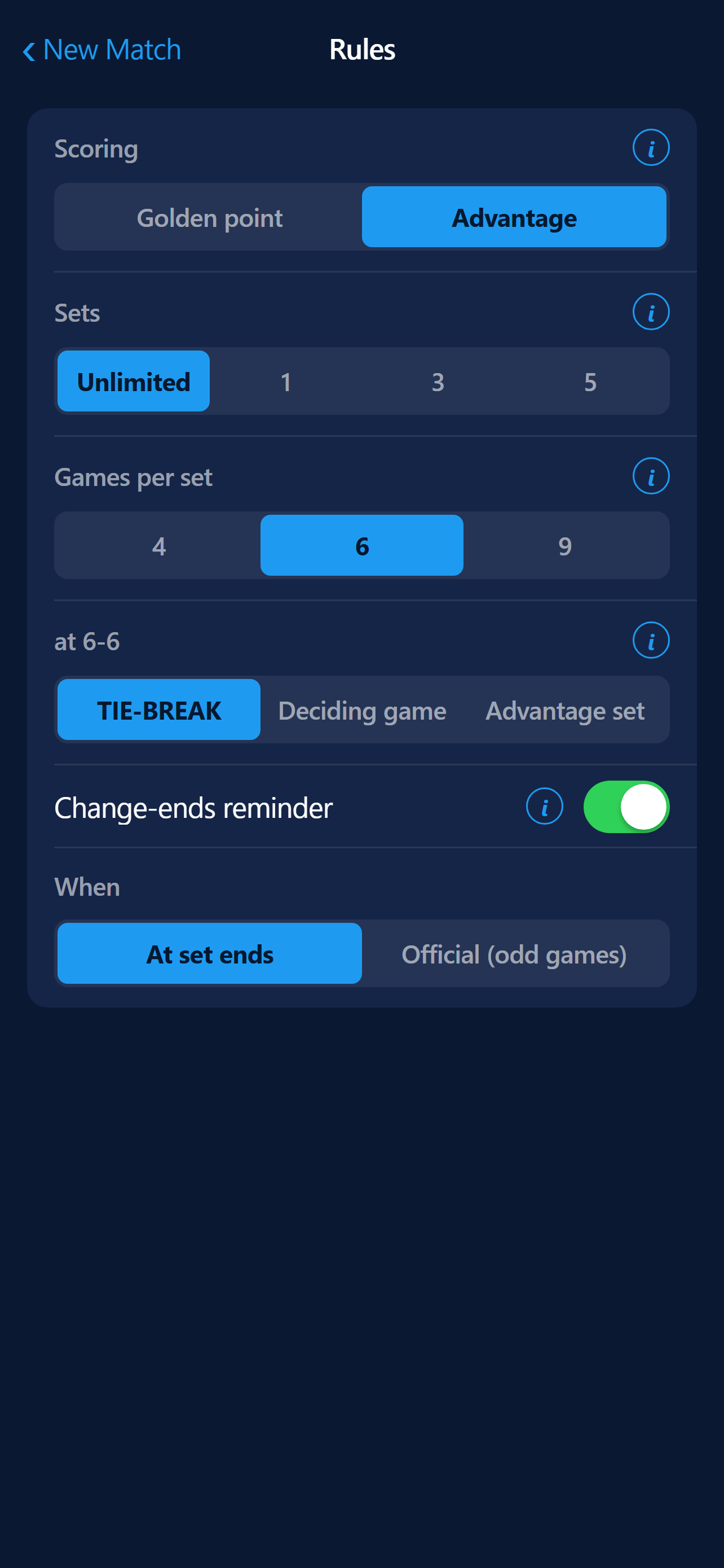 Padel & Tennis Scoreboard screenshot 7