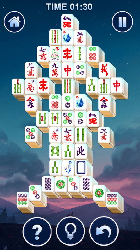#4. Mahjong Tile Match Solitaire (iOS) 由: Muhammad Jehanzeb Zubair