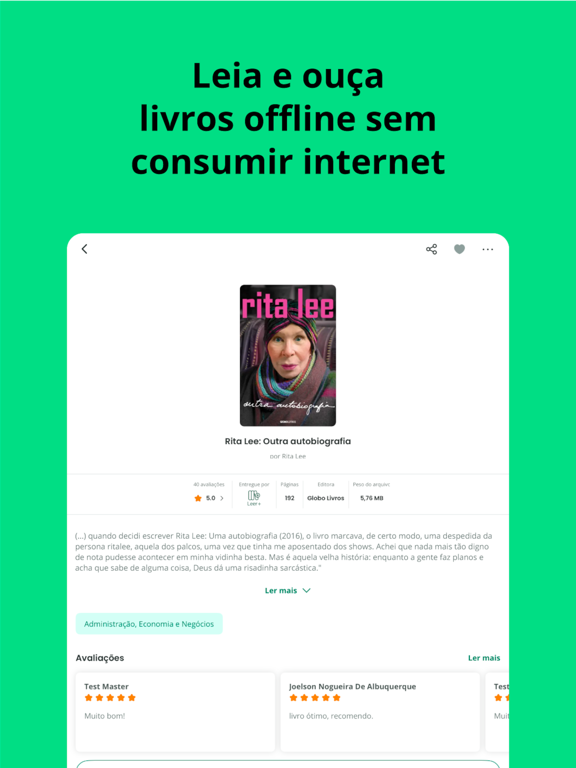 Screenshot #6 pour Skeelo: Livros e Audiobooks