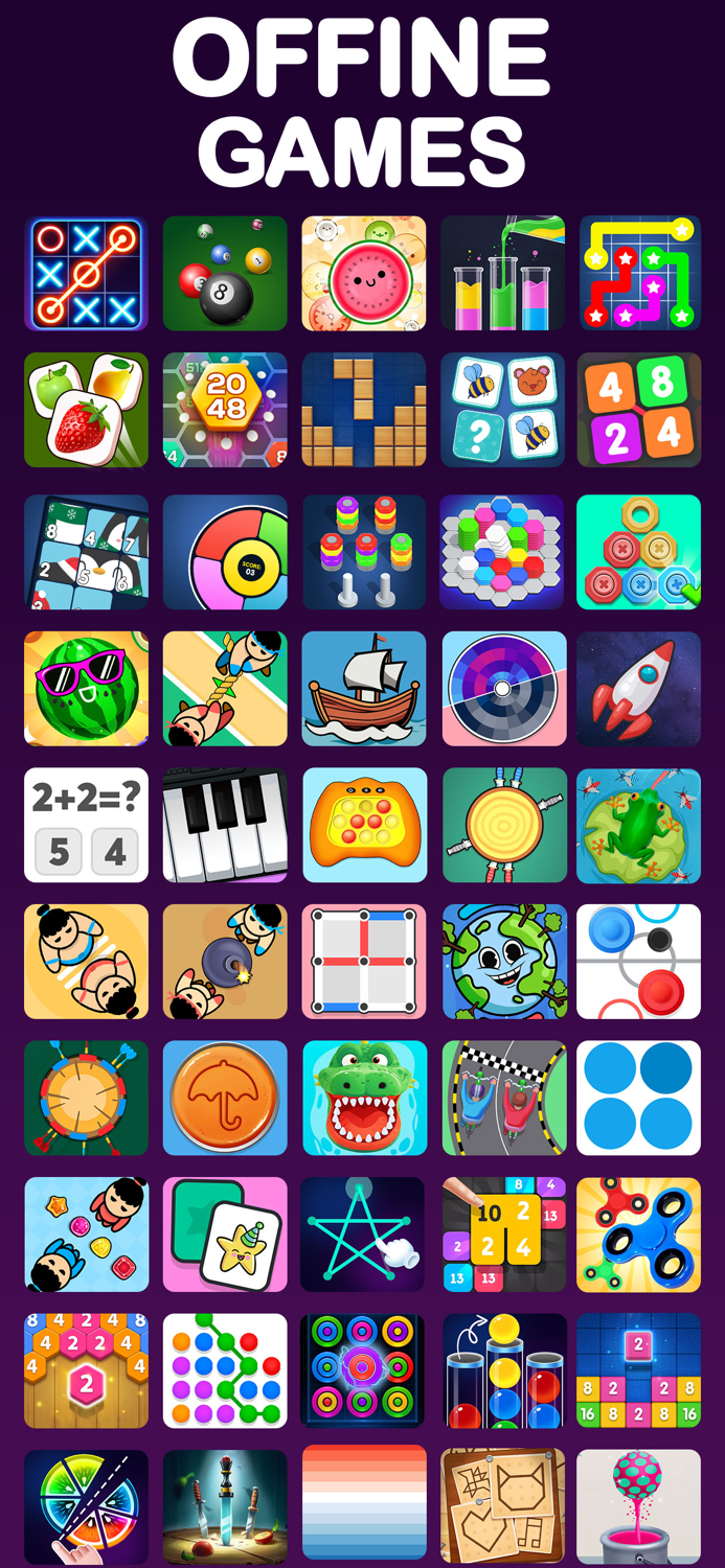 Fun Offline No Internet Games