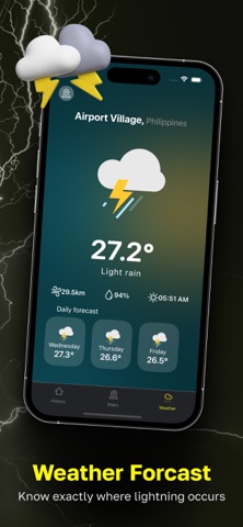 The Lightning Tracker・Spark・Ai screenshot