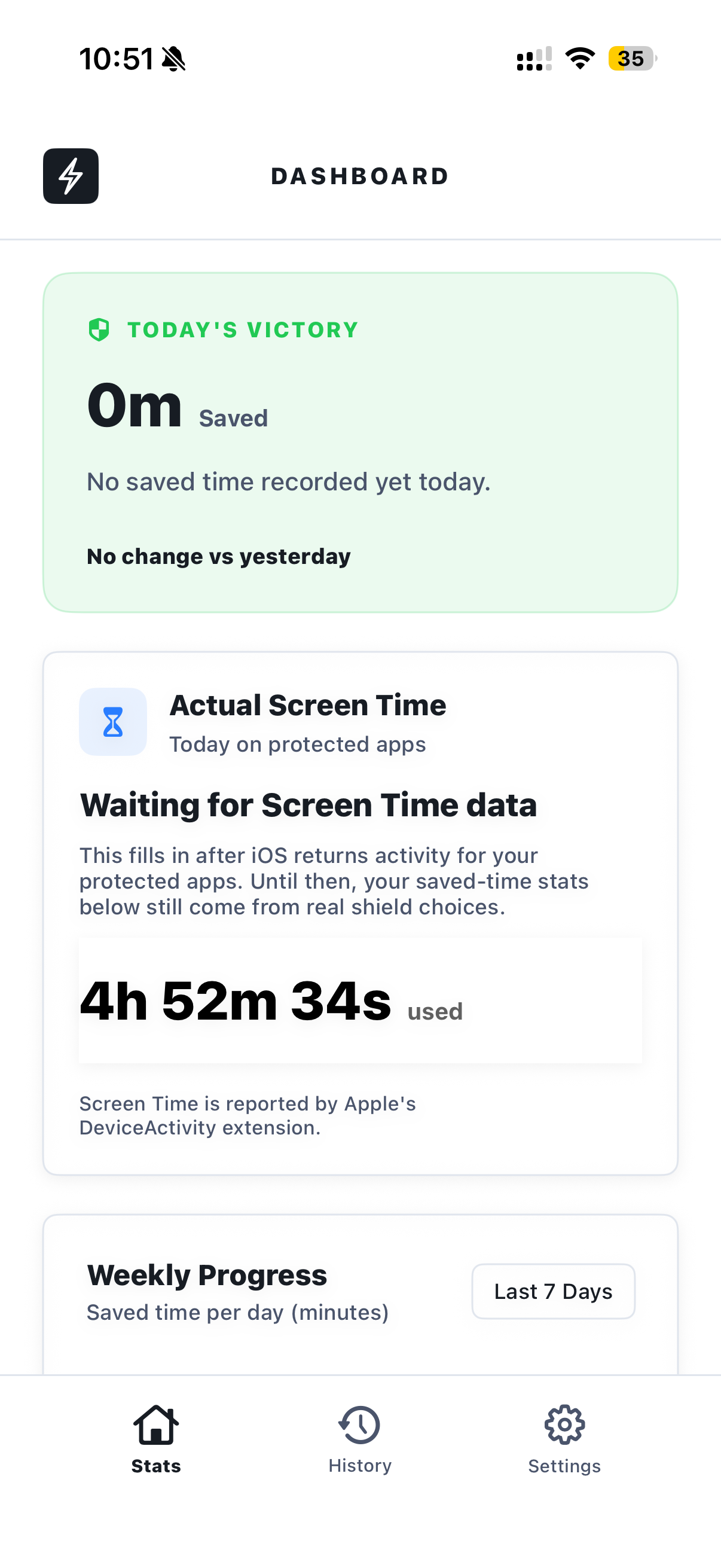 DisconnectApp screenshot 2