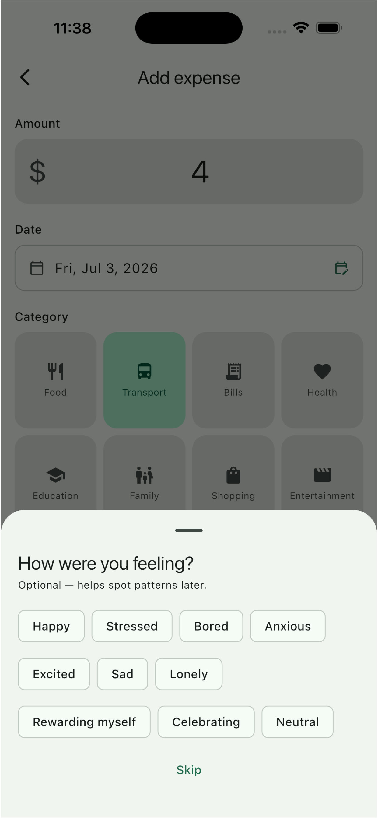 Mira: Money & Mood screenshot 4