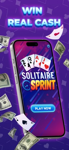 Solitaire Sprint: Win Cash Screenshot 1 of 6