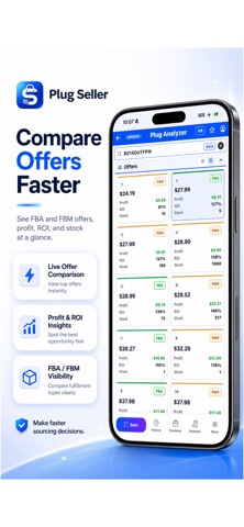 Plug Seller Sourcing Tool iPhone screenshot