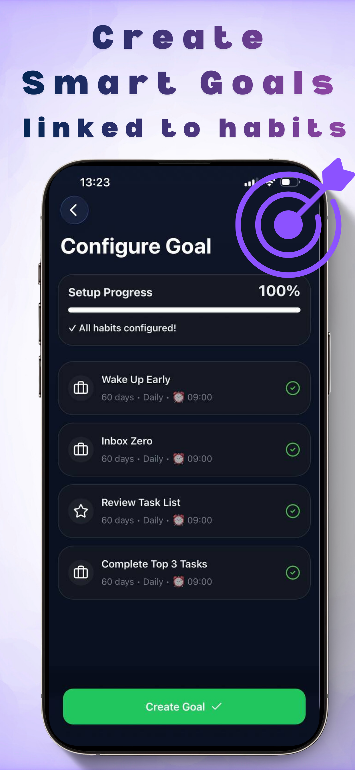 Habit Tracker and Goals - Luno screenshot 2